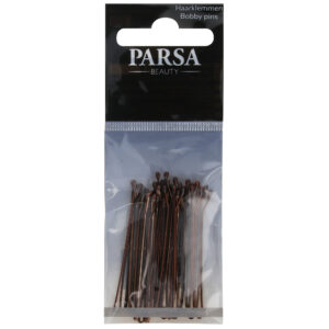 PARSA 26505 juukseklambrid 5 cm/20 tk/pruunid
