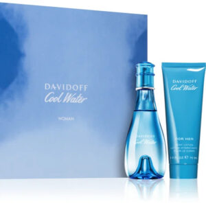 Davidoff Cool Water Woman Edt100ml+ihupiim75ml+dušigeel75ml