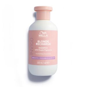 Wella Professionals Invigo Blonde Recharge Cool Neutralizing Shampoo Jahedat Blondi Värskendav Šampoon 300ml