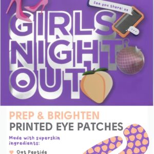 Face Facts geelmaskid silmadele Girls Night Out 2 paari