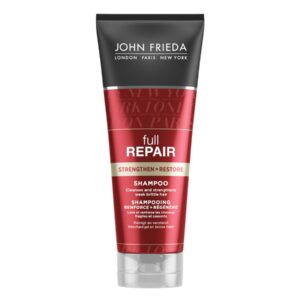 John Frieda Full Repair Strengthen+Restore taastav šampoon kahjustatud juustele