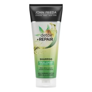 John Frieda Detox + Repair Shampoo Jääkainetest puhastav šampoon 250ml