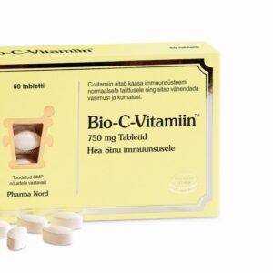 Bio-C-Vitamiin Ravimikvaliteediga Mittehappeline C-Vitamiin N60