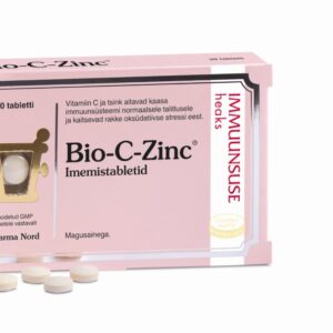 Bio-C-Zinc Imemistabletid C-Vitamiini Ja Tsingiga Immuunsuse Toetuseks N30