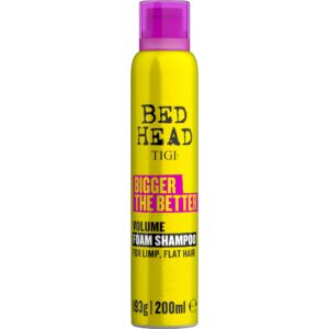 Tigi Bigger The Better Foam Shampoo Volüümi andev vahtšampoon