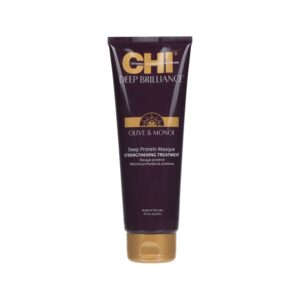 Chi Deep Brilliance Deep Protein Masque mask kuivadele, kahjustatud juustele 237ml