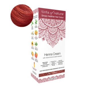 Tints Of Nature Henna Cream Red Looduslike henna- ja taimeekstraktidega kergvärv, punane