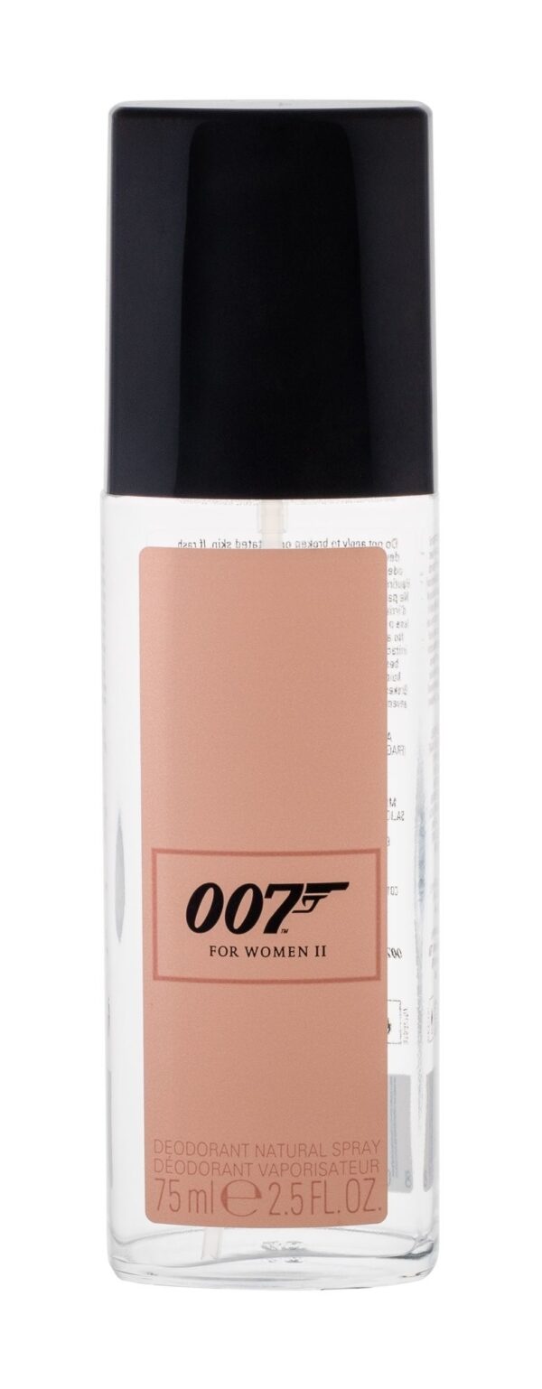 James Bond 007 For Woman II Deodorant 75 ml natural spray