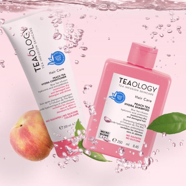 Teaology Peach Tea Hydra Shampoo niisutav šampoon 250ml - Image 3