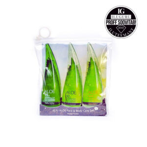 Holika Holika Komplekt hooldustoodetega Jeju Aloe Face And Bodycare Set 3 x 55ml