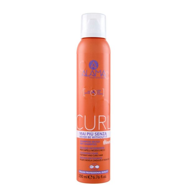 Alama Curl Kuivšampoon-vaht laines ja lokkis juustele 200ml
