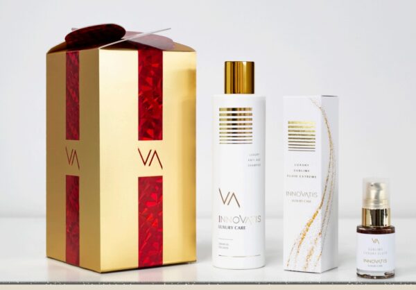Innovatis Luxury Gold Set Anti-Age Shampoo 250ml + Extreme Fluid 50ml + Sublime Luxury Fluid 15ml