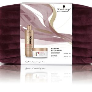 Schwarzkopf Professional BlondMe Rich X-mas Bag Kinkekomplekt Külluslik 2024