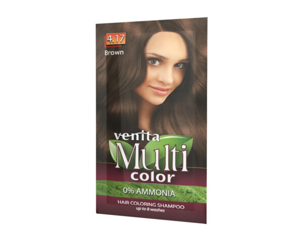 Venita Multi color tooniv šampoon Brown 4.17
