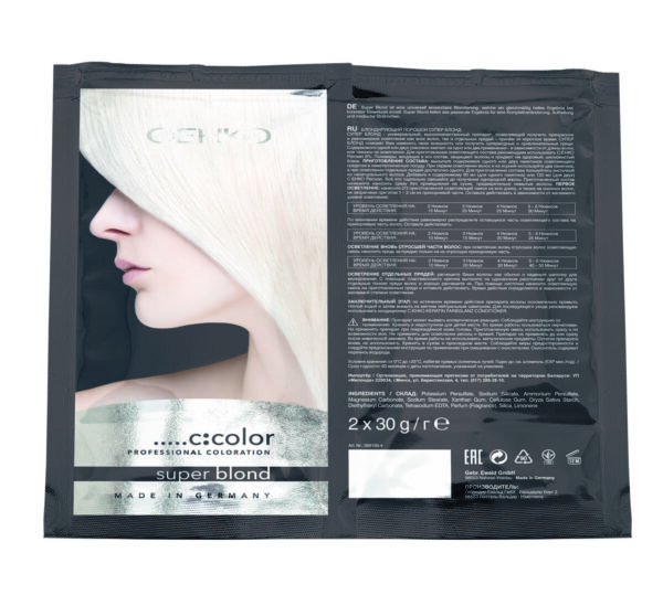 C:ehko Color Super Blond blondeerimispulber 2X30 g