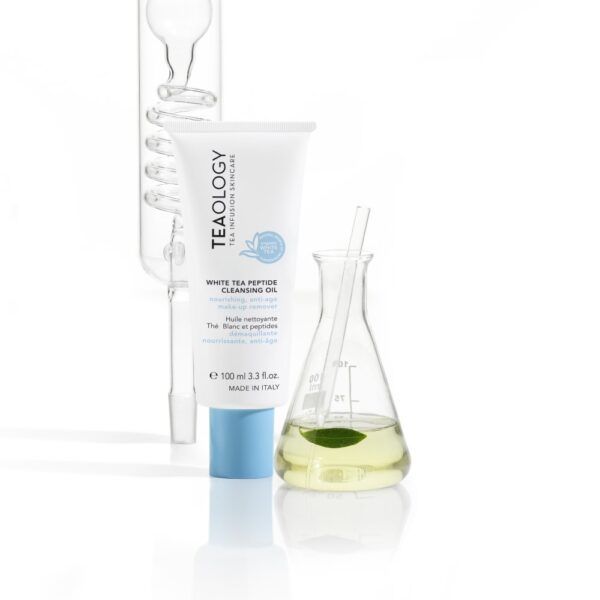 Teaology White Tea Peptide Cleansing oil puhastusõli-meigieemaldaja 100ml - Image 3