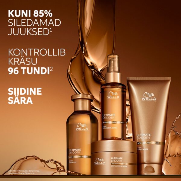 Wella Professionals Ultimate Smooth palsam skvalaani ja oomega-9-rasvhappega 200ml - Image 4