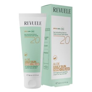 Revuele Daily Sun Hand Cream Aaloega kätekreem SPF20 80ml