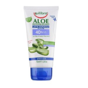 Equilibra Päevitusjärgne ihupiim 40% aloe vera 75ml