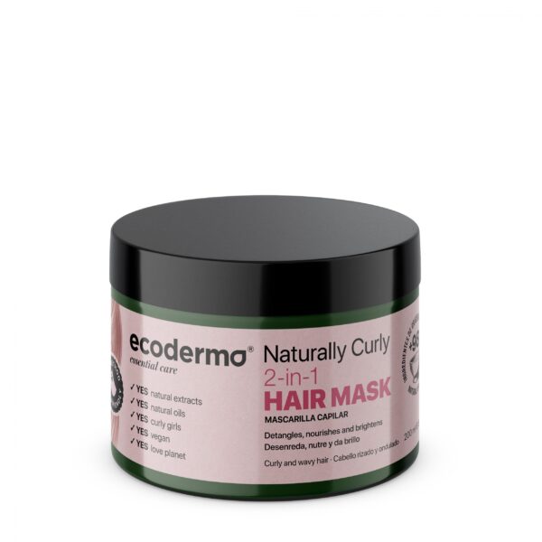 Ecoderma Naturally Curly 2In1 Juuksemask lokkis ja laines 250ml