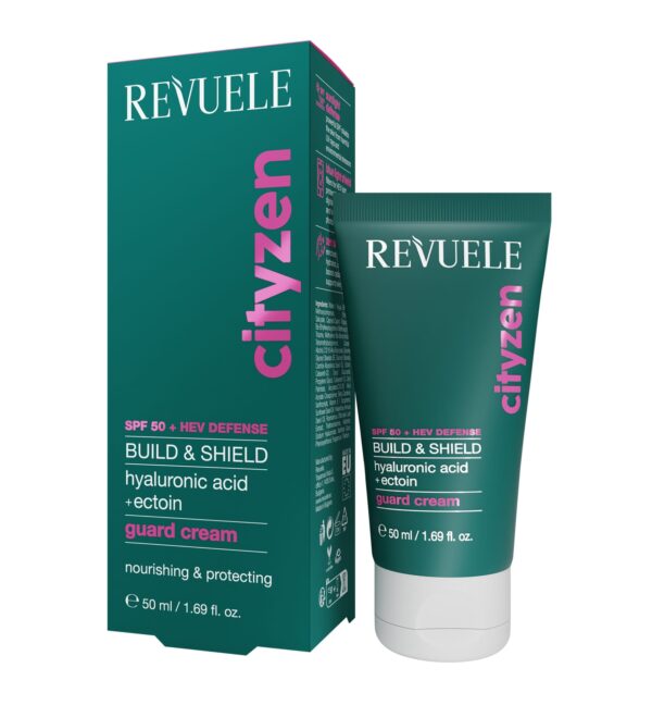 Revuele Cityzen Build & Shield toitev ja kaitsev päevakreem SPF50