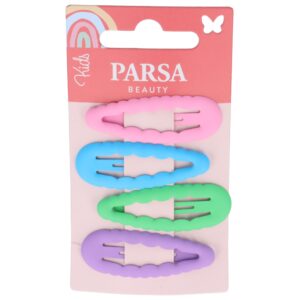 Parsa Beauty Laste Juukseklamber 4tk