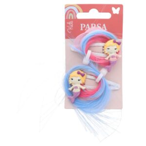 Parsa Beauty Merineitsi Juukseklamber lisajuustega 2tk