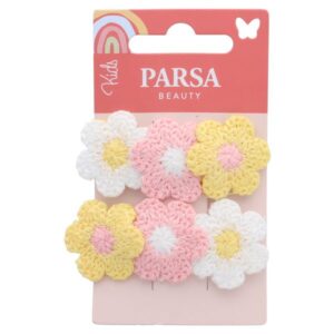 Parsa Beauty Laste Juukseklamber Crochet 2tk